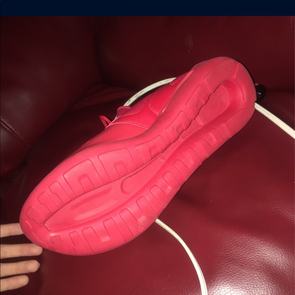 2 pair of red shoes